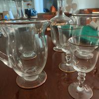 Servizio di bicchieri vintage