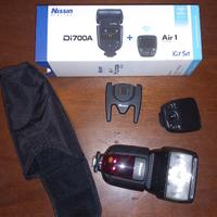 Flash Nissin Di700 + Air1 kit set per Nikon