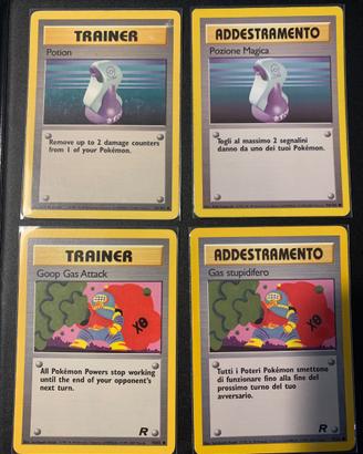 Pokemon carte  italiano/inglese
