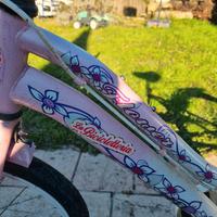 Bici bicicletteria ruota 20" bambina 5-10 anni