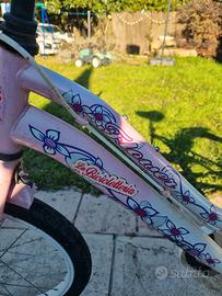 Bici bicicletteria ruota 20" bambina 5-10 anni