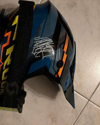 Casco progrip USATO FIRMATO NIKY SAVAGE❤️