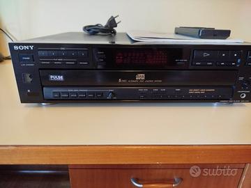 sony multi compact disc