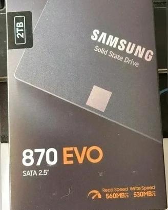SSd Samsung 870 Evo 2TB