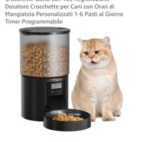 Dispenser croccantini per gatto 