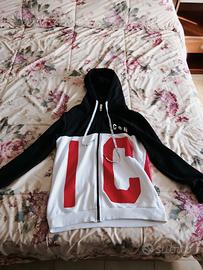 Felpa a zip della marca "ICON"