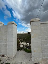 Terreno con recinzione alta