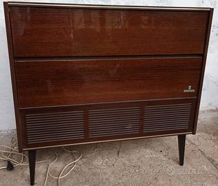 Mobiletto Radio Giradischi Grundig anni 60