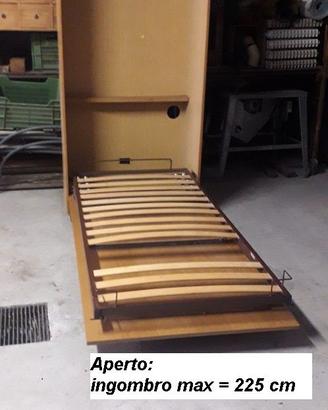 LETTO A SCOMPARSA