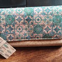 Portafoglio donna in sughero corcho corteça 18x11