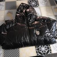 Burberry Piumino Nero Lucido Ottime ccondizioni 