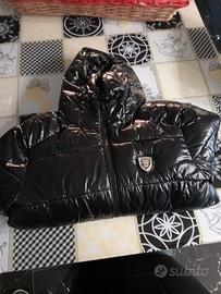 Burberry Piumino Nero Lucido Ottime ccondizioni 