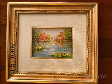 Dipinto olio su tela di Germano Mazzari