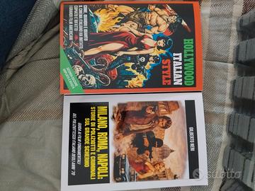 2 libri di cinema di genere italiano nuovi 