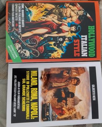 2 libri di cinema di genere italiano nuovi 