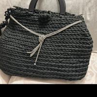 Borsa in fettuccia nero