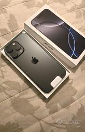 apple Iphone 16 pro max 256 black