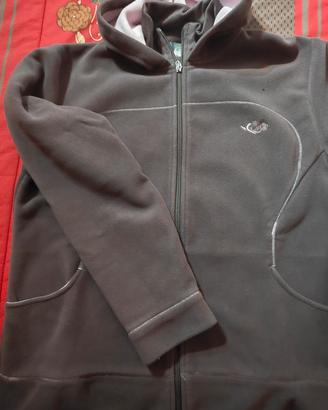 felpa donna con cappuccio