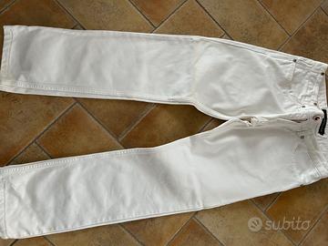 Jeans bianchi Andrew Mackenzie taglia 44