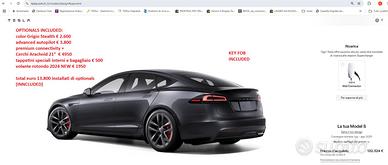 TESLA Model S plaid+ 14k di optional (133k new)