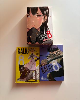 Kaiju No. 8 Monstrous Box N. 1 (vol. 1-2)+vol.3-4