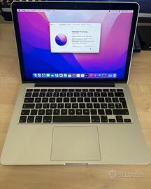 MacBook Pro Retina 13 Early 2015 i5 8GB 128GB SSD