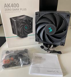 Dissipatore CPU DeepCool AK400 Zero Dark Plus