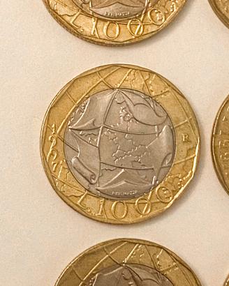 1000 Lire (1997): 5 vers. errata + 2 vers corretta