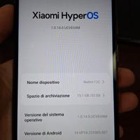 Xiaomi Redmi 12C nero 32GB condizioni ottime