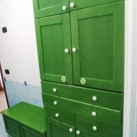 Mobile bagno con panca