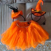 kit Halloween bambina 3-4 anni