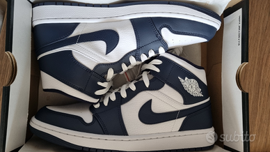 Nike jordan 1 mid nuove, originali. Taglia 42.5