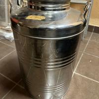 Fusto in acciaio inox 50L. per Olio, Latte, etc
