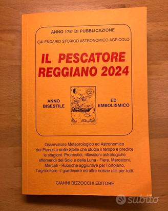 Il Pescatore Reggiano 2024 - Calendario Storico