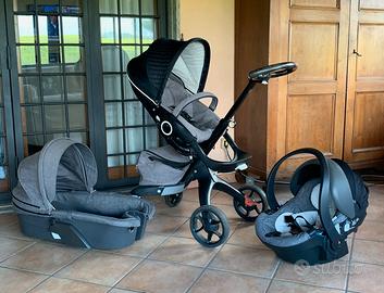 TRIO Stokke - passeggino + culla + ovetto