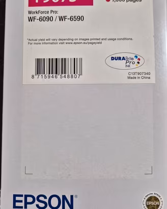 Cartucce Stampante Epson  WF Pro WF-6090, WF-6590