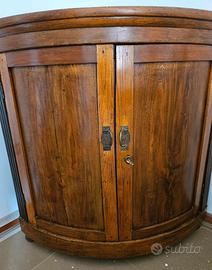 Mobile ad angolo in legno massello