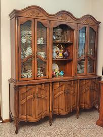 cristalliera credenza in stile classico