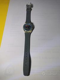 Swatch disque bleu
