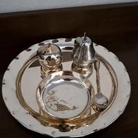 Oggetti silverplate vintage