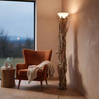 Lampada da terra Artigianale-pezzo unico h 175 cm