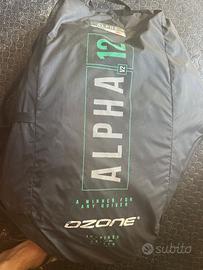Vela  kitesurf OZONE ALPHA  V2 12 m.
