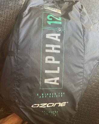 Vela  kitesurf OZONE ALPHA  V2 12 m.