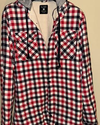 Felpa Camicia con cappuccio Globe cuffie in-ear
