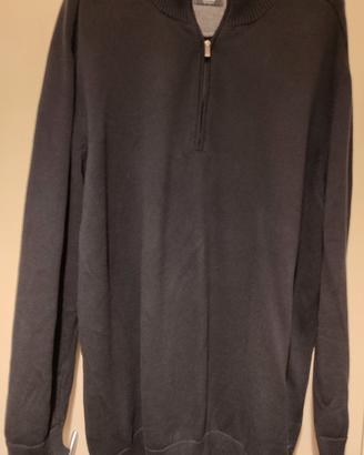 Maglione uomo blu scuro taglia 4XL