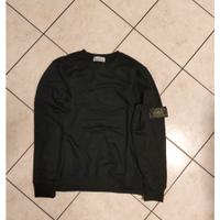 Felpa Stone Island senza cappuccio nera - taglia M