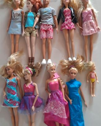 lotto 10 Barbie
