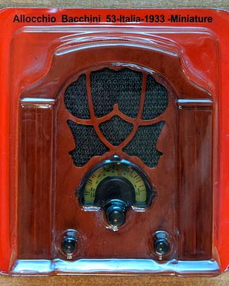 Radio Allocchio Bacchini 53 (modello in scala)