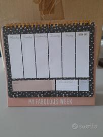 planner settimanale nuovo