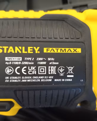 Trapano con filo Stanley Fatmax 1100W 
